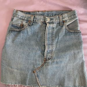 Jean skirt size 4